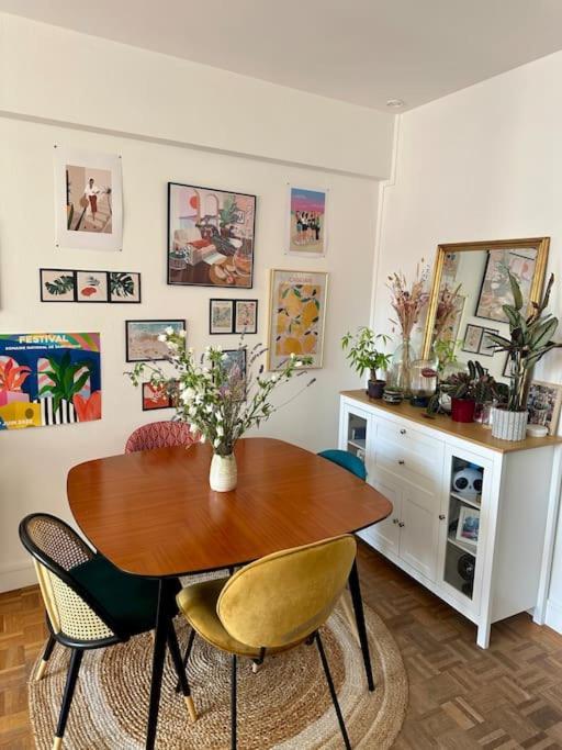 Lumineux Et Spacieux Appartement Paris Extérieur photo